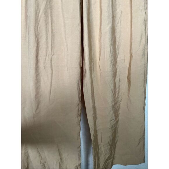 Madewell Carley Wide-Leg Pant - Desert Dune Tan - Size XS - NWT - Picture 6 of 11